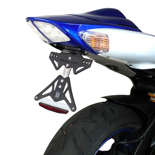 SUPPORT DE PLAQUE INCLINABLE SUZUKI GSX R 600/750 06-07 
