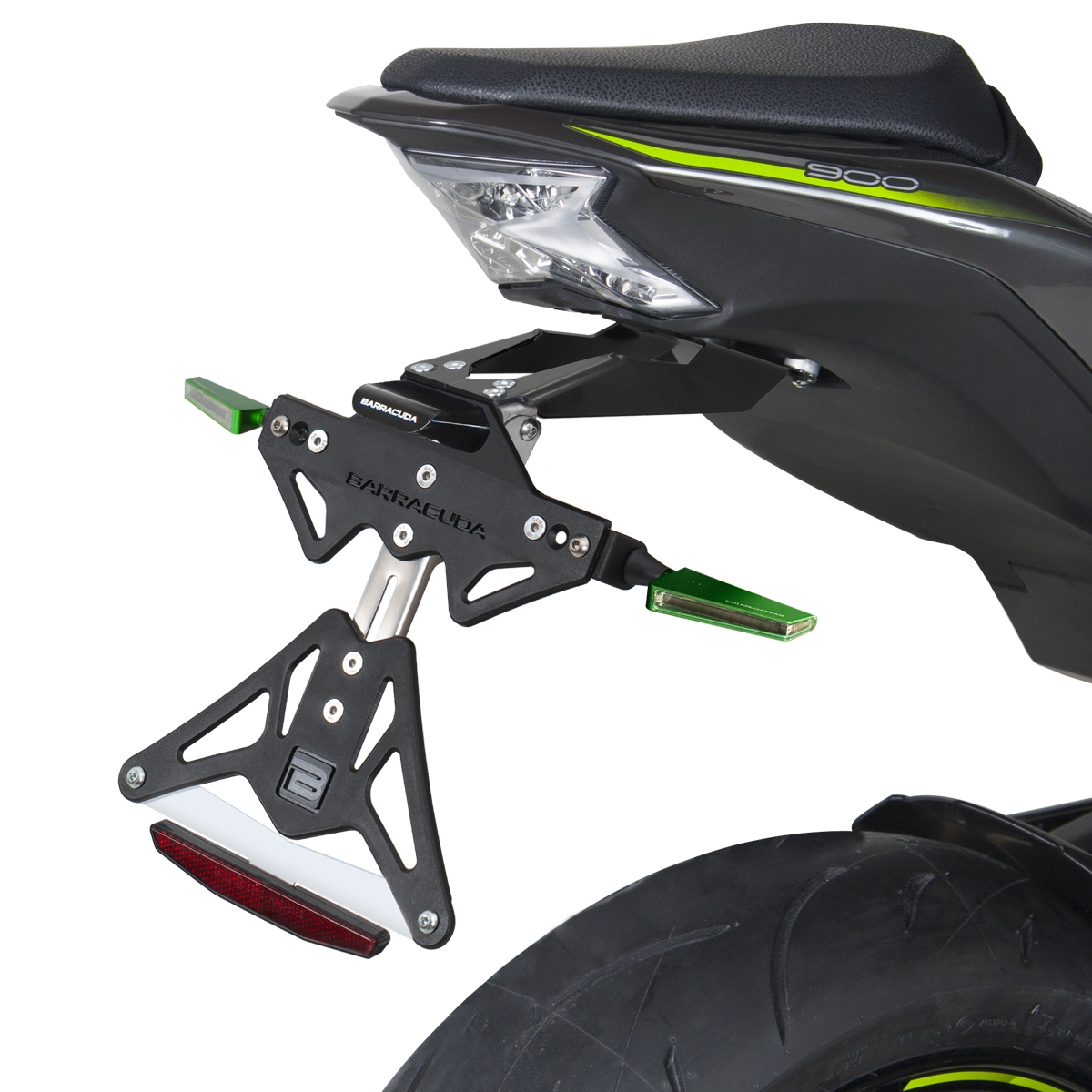 Kawasaki Z900 kentekenplaathouder van Barracuda