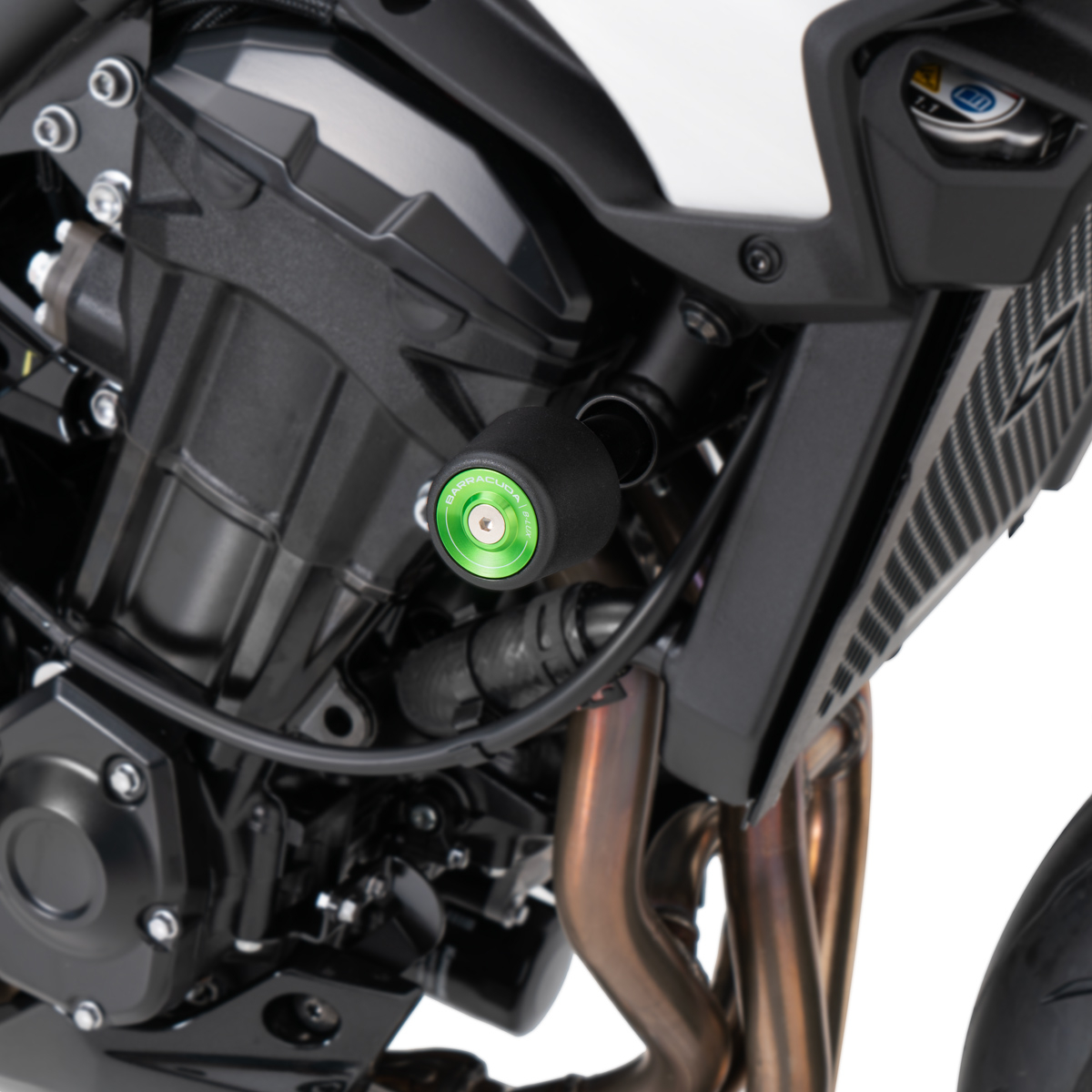 Kawasaki Z900 valdoppen set / crashpads van Barracuda