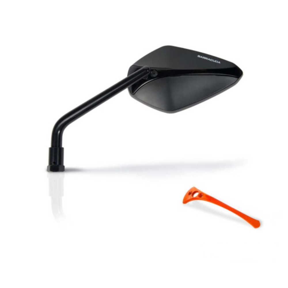 Spiegel insert aluminium ORANGE (set)